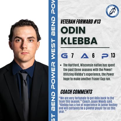 Odin Klebba — West Bend Power